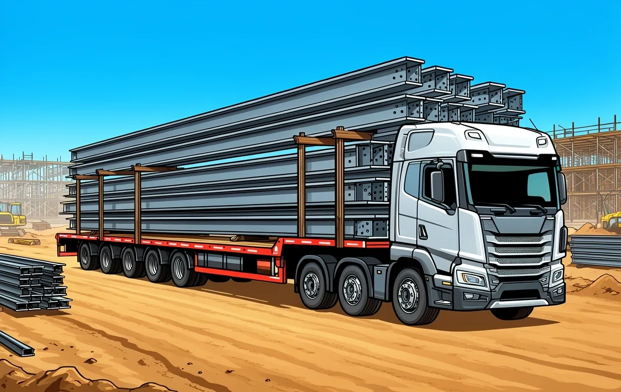 Site delivery logistics