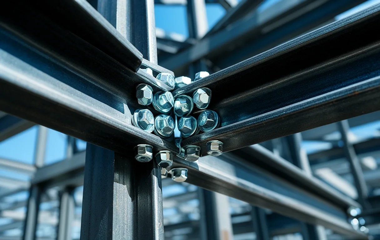 Steel assembly detail