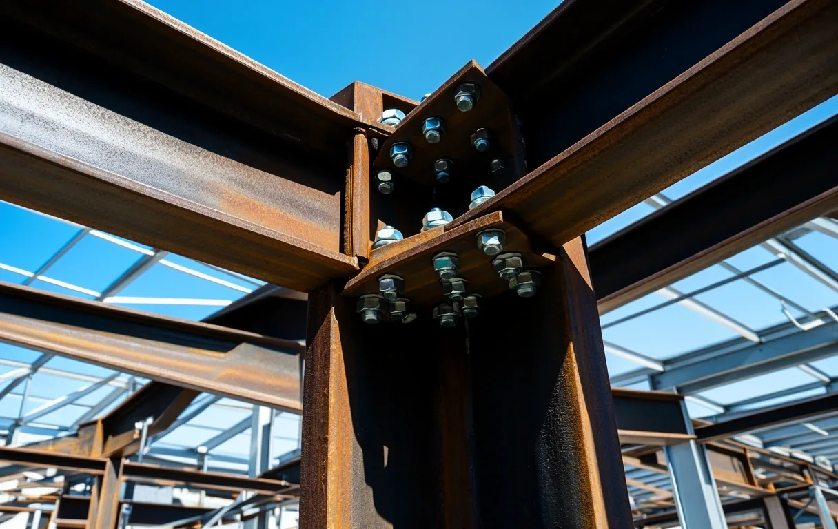 Olympia Steel structural frame